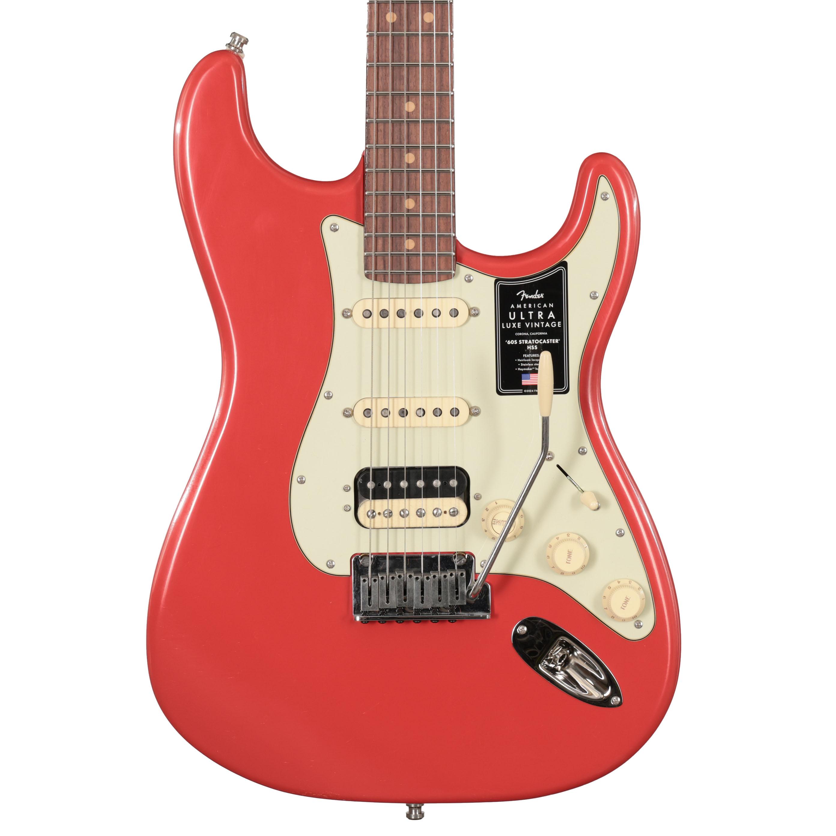 Fender American Ultra Luxe Vintage '60s Stratocaster HSS in Fiesta